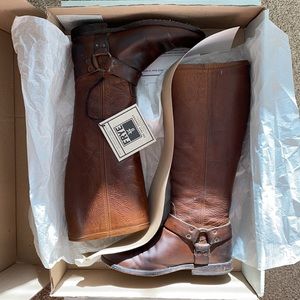 Frye Phillip Harness Tall Riding Boot